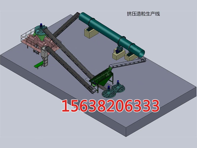 高性能復混肥對輥造粒機問世